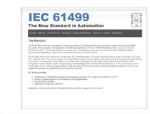 Tablet Screenshot of iec61499.com